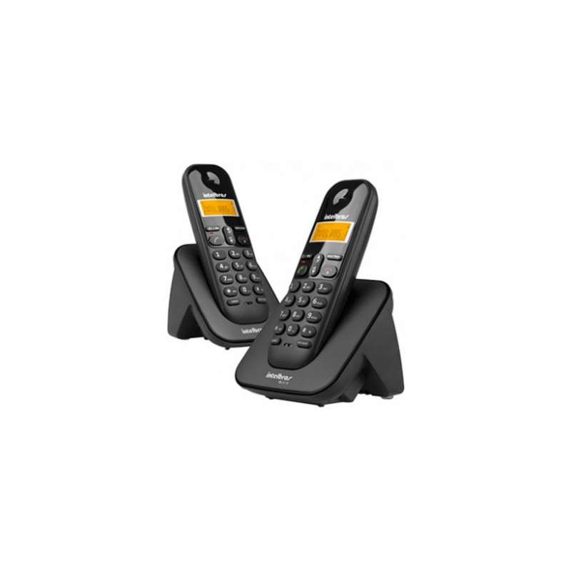 Telefone S fio Ts 3112 Preto Intelbras tho 4123102 Tek9 Tecnologia