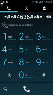 Central de SMS Android - Discar