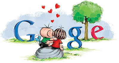 Google Doodle dia dos Namorados