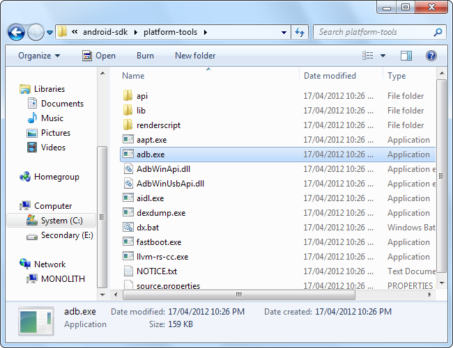 Andoid SDK Tools Andoid SDK Tools