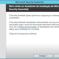 Instalando o Windows Defender no Server 2012