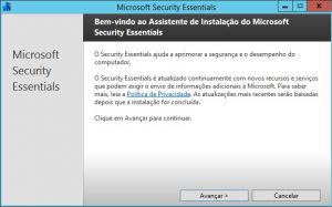 Instalando o Windows Defender no Server 2012