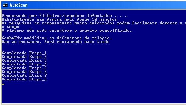 Remover vírus de seu computador usando o Combofix